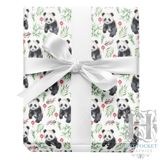 Panda Wrapping Paper Geschenkpapier (Von Creator hochgeladen)