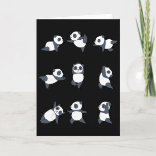 Panda Yoga _1 Karte