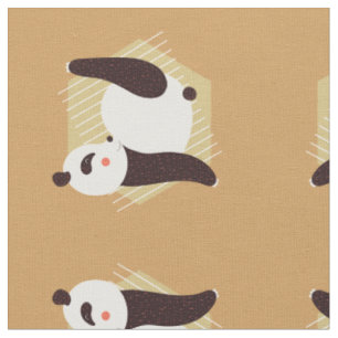 Panda Yoga Stoff