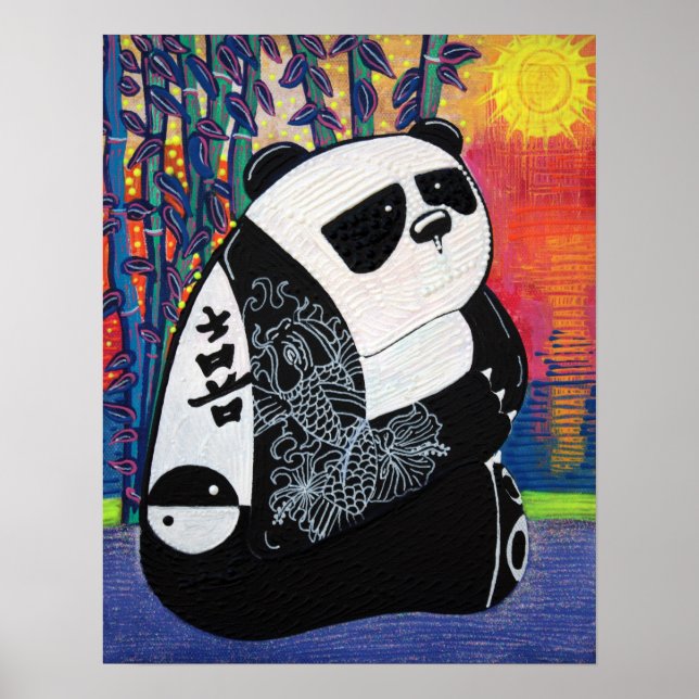 Panda Zen Master Poster (Vorne)