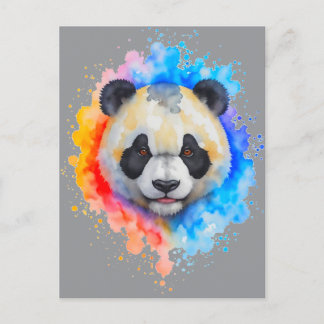Pandabär Postkarte