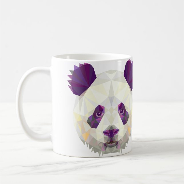 Pandabärn-Entwurfs-Tasse Kaffeetasse (Links)