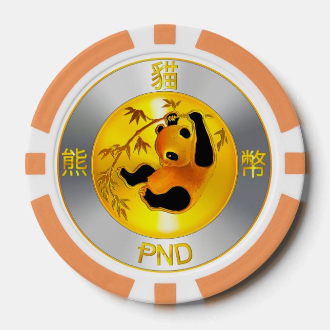 Pandacoin PND Poker Chips (Vorderseite)
