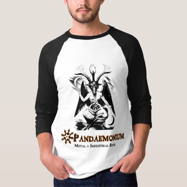 Pandaemonium + Kriegs-Tier-Shirt T-Shirt (Vorderseite)