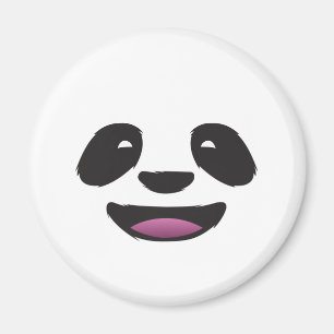Pandagesicht Magnet