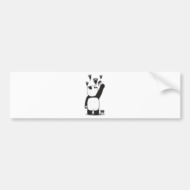 Pandalismus Autoaufkleber (Vorne)