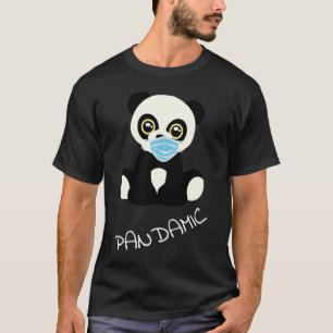 Pandamischer Bär Nehmen von4 Maske Pandemic Panda T-Shirt