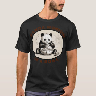 PandaMonium in einer Schüssel T-Shirt