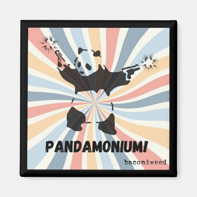 Pandamonium! - MB001 Magnet (Vorne)
