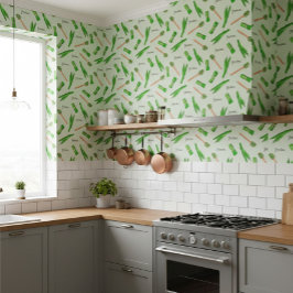 Pandan-Blattmuster Tapete