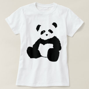 Pandaplüsch T-Shirt