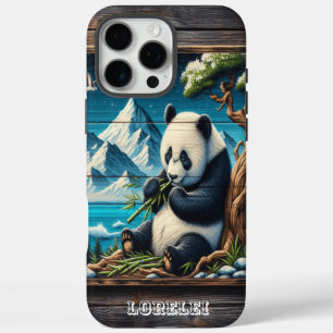 Pandas abgeschiedener Koch: Bambus Vergnügen iPhone 16 Pro Max Hülle