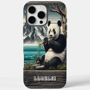 Pandas abgeschiedener Koch: Bambus Vergnügen iPhone 16 Pro Max Hülle