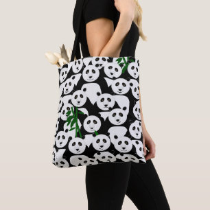 Pandas Allover Tasche