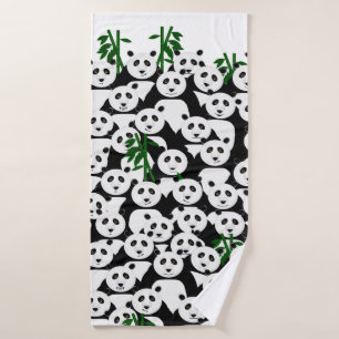 Pandas-Badetuch Badehandtuch