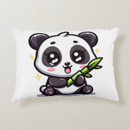 Panda's Bamboo Embrace Kissen