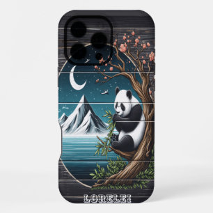 Panda's Baumkronen-Sanctuary: Bambus-Serenität iPhone 16 Pro Max Hülle