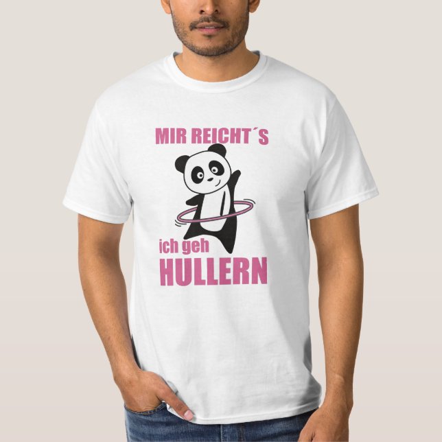 Pandas Die Hullern Sport Niedlicher Tiere Bears Bä T-Shirt (Vorderseite)