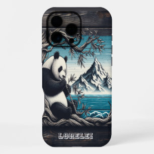Panda's Forest Haven: Bambusfest iPhone 16 Pro Max Hülle