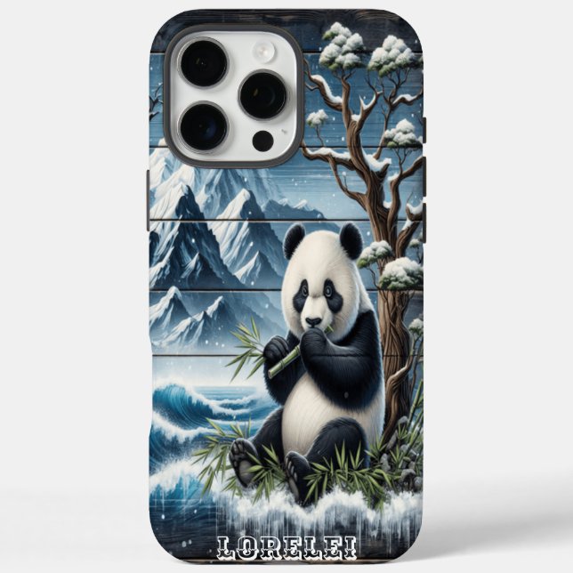 Panda's Forest Sanctuary: Bamboo-Ernährung Case-Mate iPhone Hülle (Rückseite)