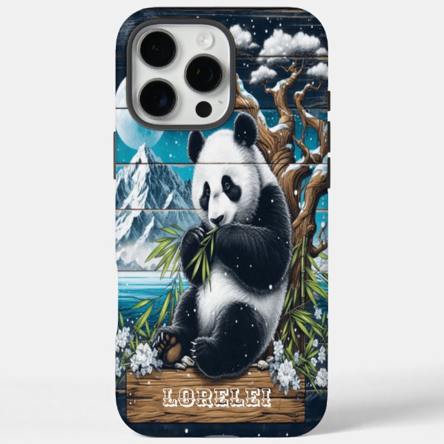 Panda's Forest Sanctuary: Bamboo-Ernährung Case-Mate iPhone Hülle (Rückseite)