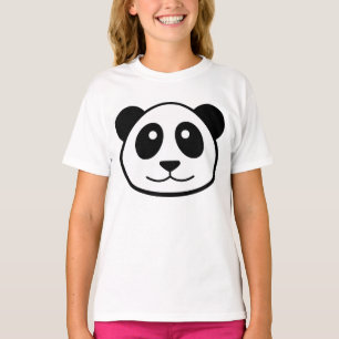 Pandas Gesicht T-Shirt