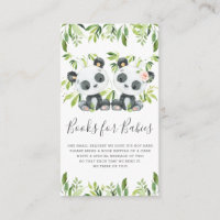 Pandas Greenery Twins Boy Girl Books for Babys