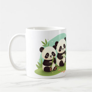 Pandas-Gruppe Kaffeetasse