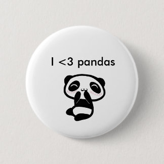 Pandas I <3 Button