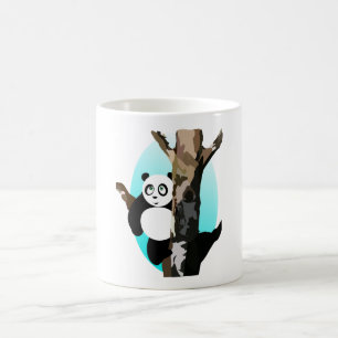 Pandas in einem Baum Tasse