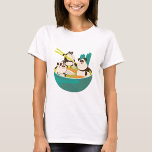 Pandas in Ramen T-Shirt