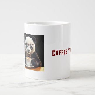 Pandas Kaffeepause Jumbo-Tasse
