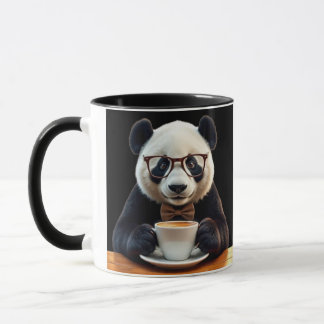 Pandas Kaffeepause Tasse
