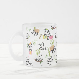 Pandas Muster Mattglastasse