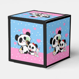 Pandas "Panda Bären" "Panda bear baby" "kawaii pan Geschenkschachtel