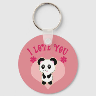 Pandas "Panda Bären" "Panda bear baby" "kawaii pan Schlüsselanhänger