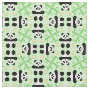 Pandas, Pandas Muster Fabric Stoff