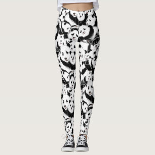 Pandas - Pandemie - Big Hugs - Zeichnend Sammlung Leggings