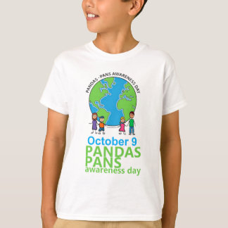 PANDAS/PANS Bewusstseins-TagesT - Shirt-Kinder T-Shirt