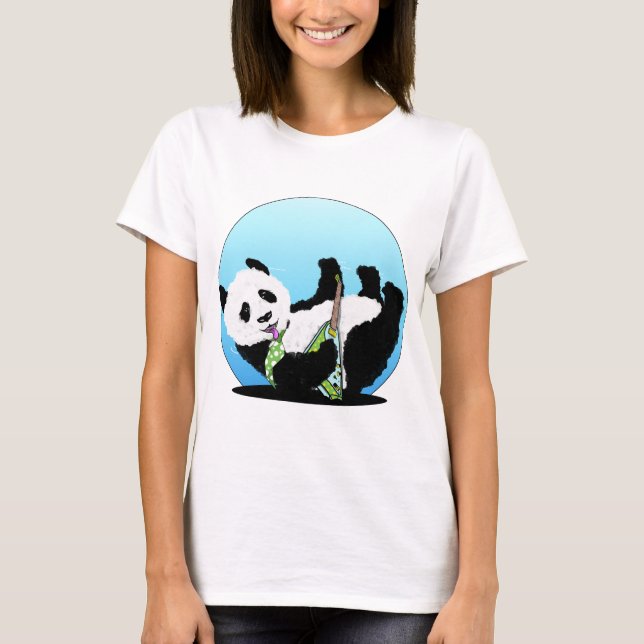 Pandas Rock T-Shirt (Vorderseite)