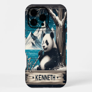 Pandas ruhiger Ort: Bambus Delight iPhone 16 Pro Max Hülle