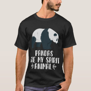 Pandas sind meine Geistertiere T-Shirt