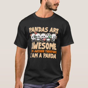 Pandas sind Phantastisch, ich bin Phantastisch, al T-Shirt