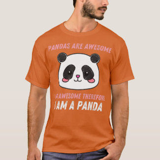 Pandas sind Phantastisch, ich bin Phantastisch, al T-Shirt