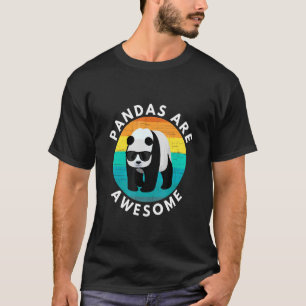 Pandas sind Phantastische Niedliche Panda Bären T- T-Shirt