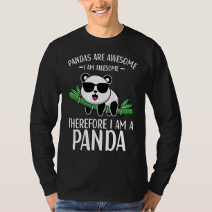 Pandas sind Phantastischer Panda-Bär für Kinder T-Shirt