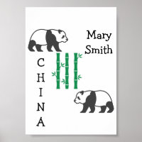 Pandas und Bamboos