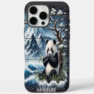 Pandas Waldschutzgebiet: Bambusnahrung iPhone 16 Pro Max Hülle