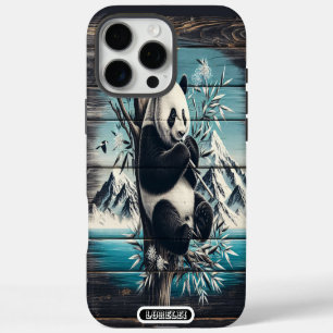 Panda's Wooded Haven: Bamboo-Leckerei iPhone 16 Pro Max Hülle