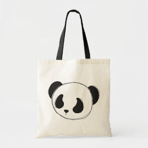 Pandaskizze-Taschentasche Tragetasche